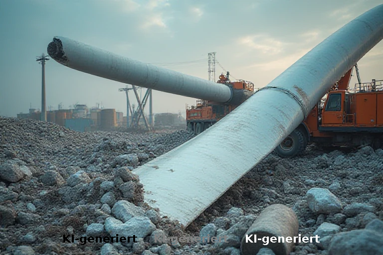 Windkraft-Altlasten als Zementrohstoff: Ein Schritt zur Kreislaufwirtschaft?