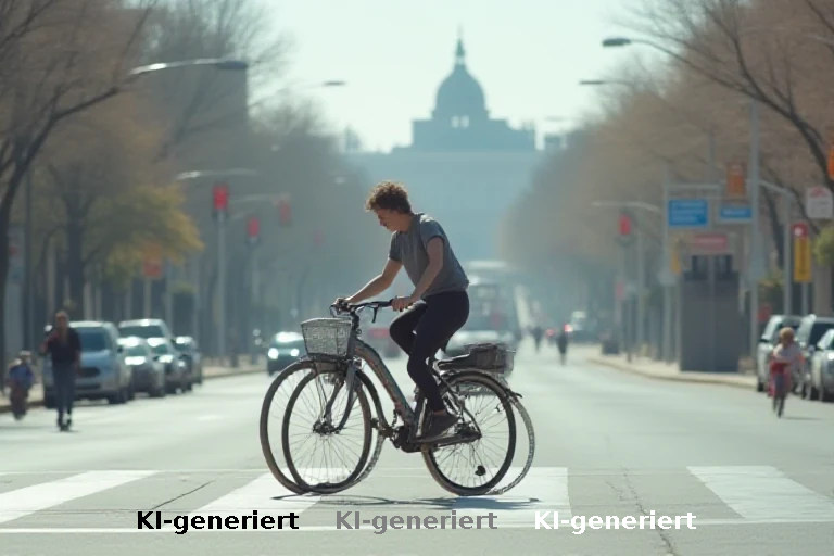 Wöchentlicher Fahrrad-Korso auf der Berliner Allee fordert sichere Infrastruktur