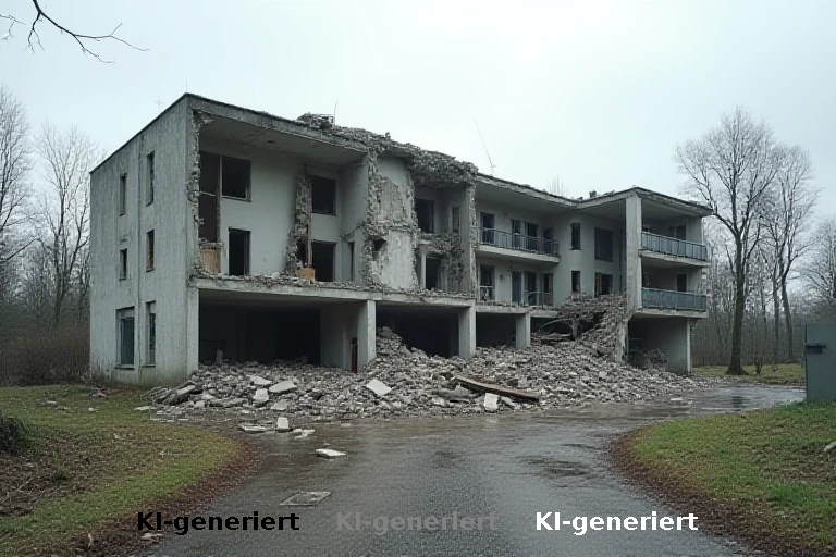 Wolfsburg: Kita-Gebäude nach Knall teilweise eingestürzt, Ursache unklar
