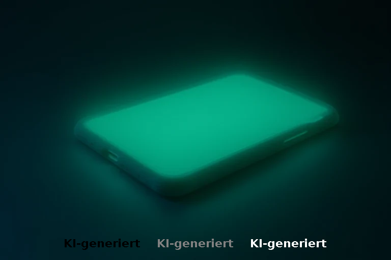 Xiaomi experimentiert mit photolumineszenter Handyhülle als Licht-Sketchpad
