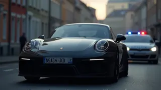 Zehntausend Euro Buße: Raser mit Porsche und Cannabis-Konsum gestoppt