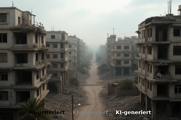 Zehntausende wohnen in Gaza in einsturzgefährdeten Gebäuden
