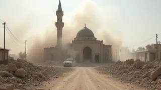 Zerstörung von Gebetsstätte in Gazastreifen: Luftangriff trifft Moschee nahe Notunterkunft