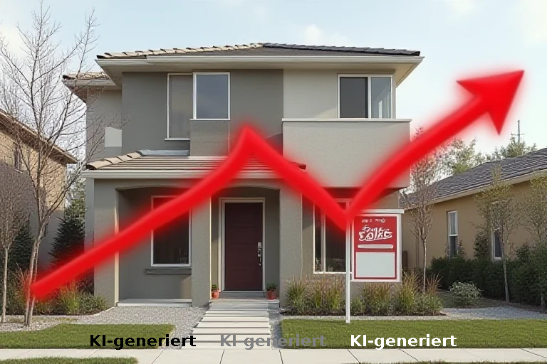 Zinslast drückt Kaufkraft trotz sinkender Immobilienpreise