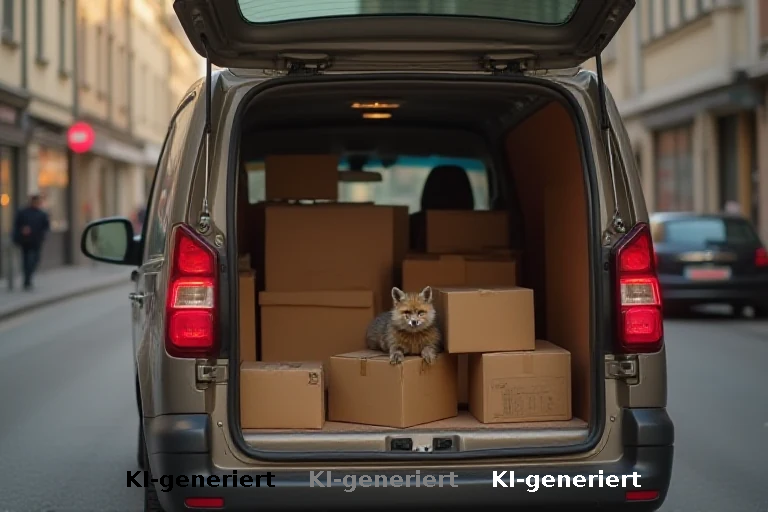 Zufallsfund im Lieferwagen: Die Ambivalenz tierischer Rettungstaten