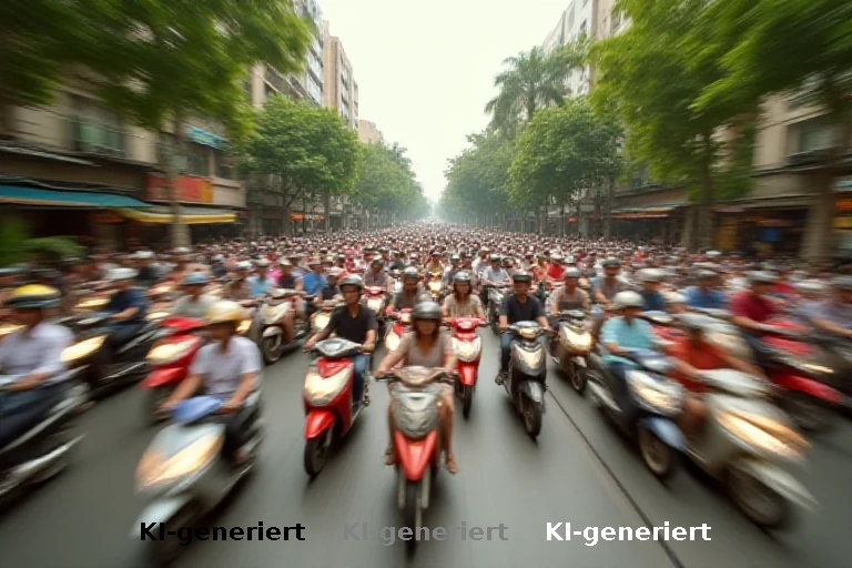 Zweiradkultur in Saigon: Zwischen touristischem Nervenkitzel und lokaler Verkehrslogik